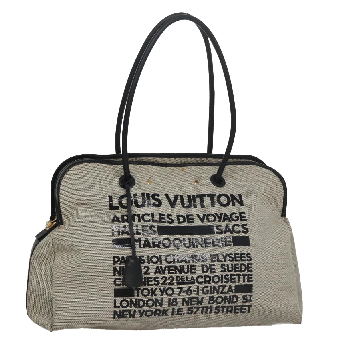 LOUIS VUITTON Cruise line Artikurda Voyage Bag Canvas Gray M92806 bs20861
