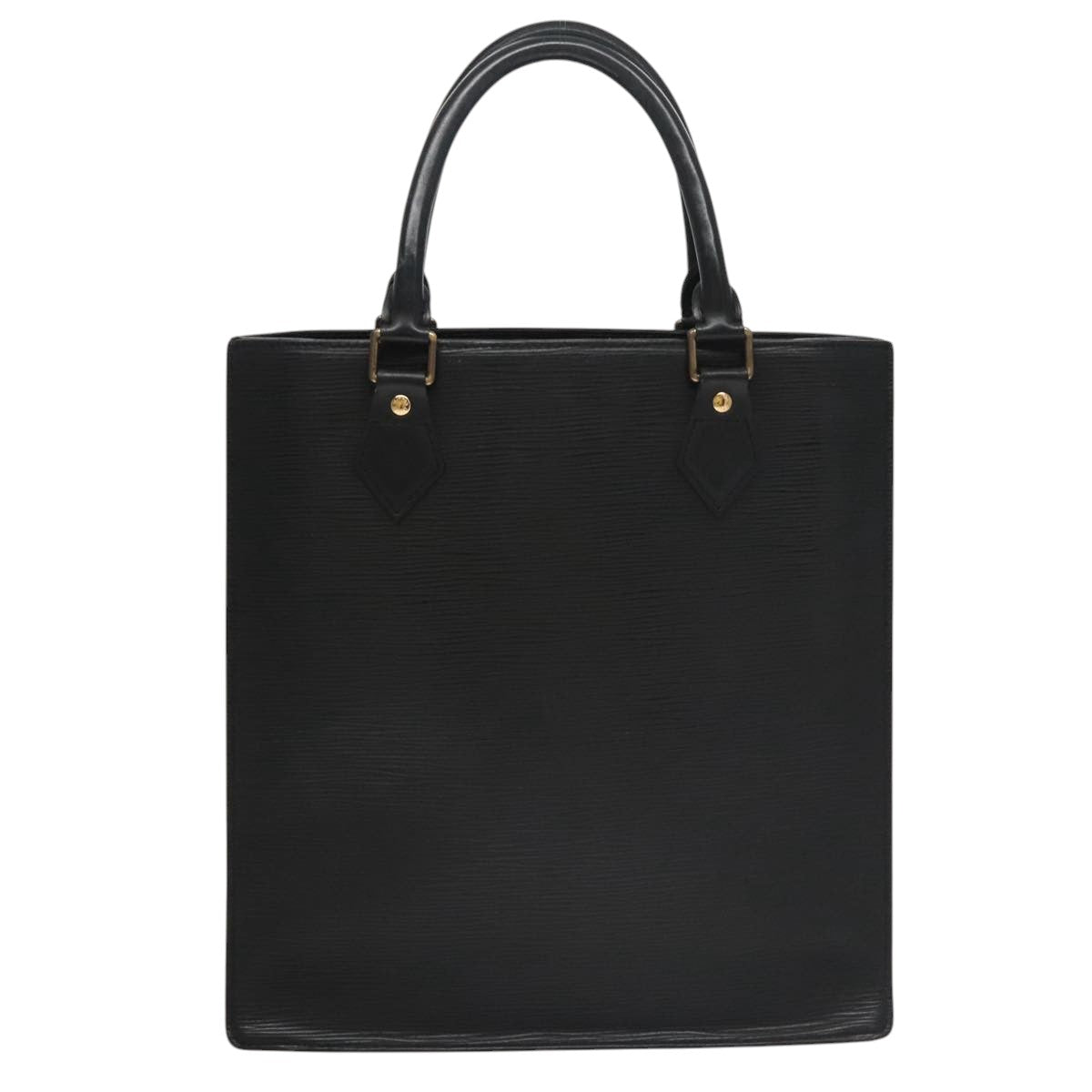 LOUIS VUITTON Epi Sac Plat PM Hand Bag Black M58658 LV bs21108