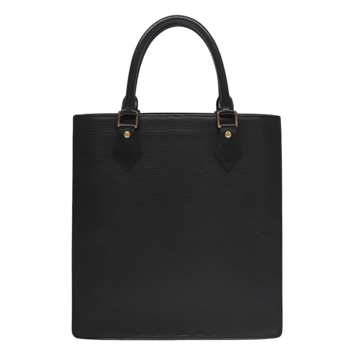 LOUIS VUITTON Epi Sac Plat PM Hand Bag Black M58658 LV bs21108