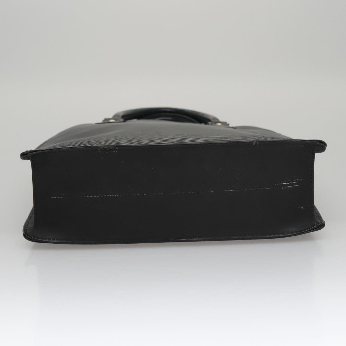 LOUIS VUITTON Epi Sac Plat PM Hand Bag Black M58658 LV bs21108