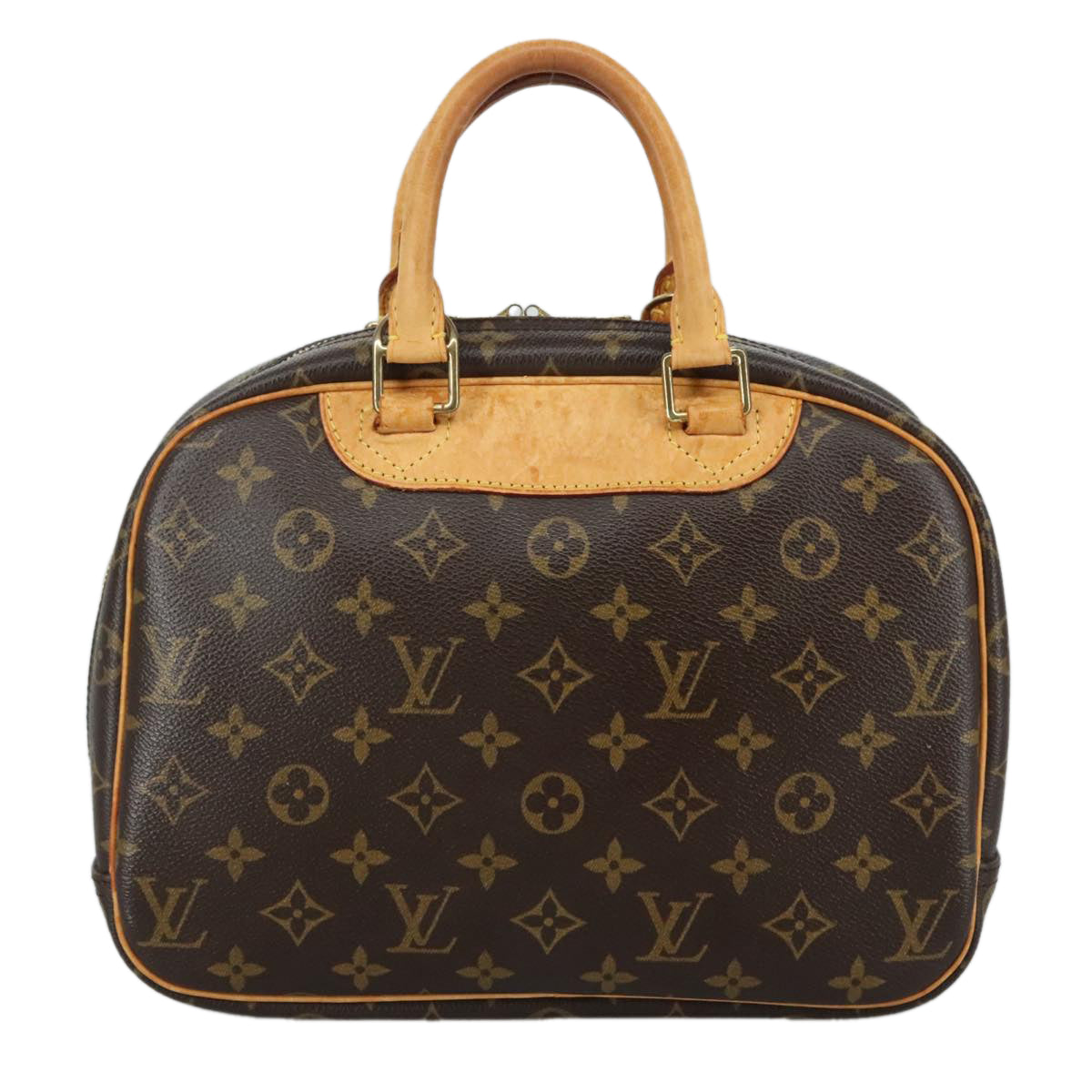 LOUIS VUITTON Monogram Trouville Hand Bag M42228 LV bs21147