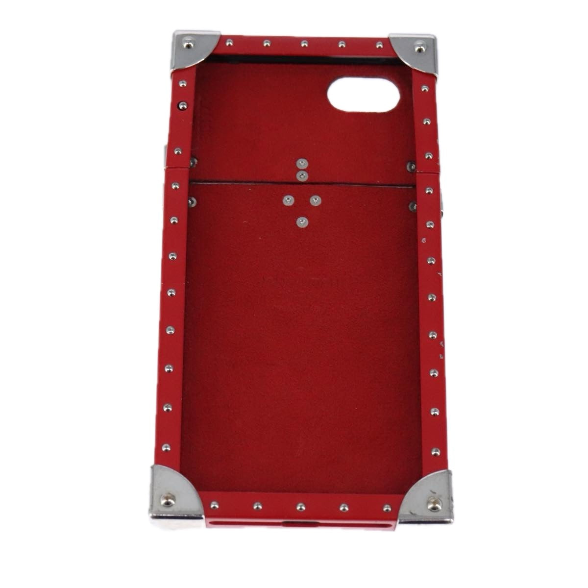 LOUIS VUITTON Monogram Supreme Collaboration iPhone 7 Case Red LV bs21168