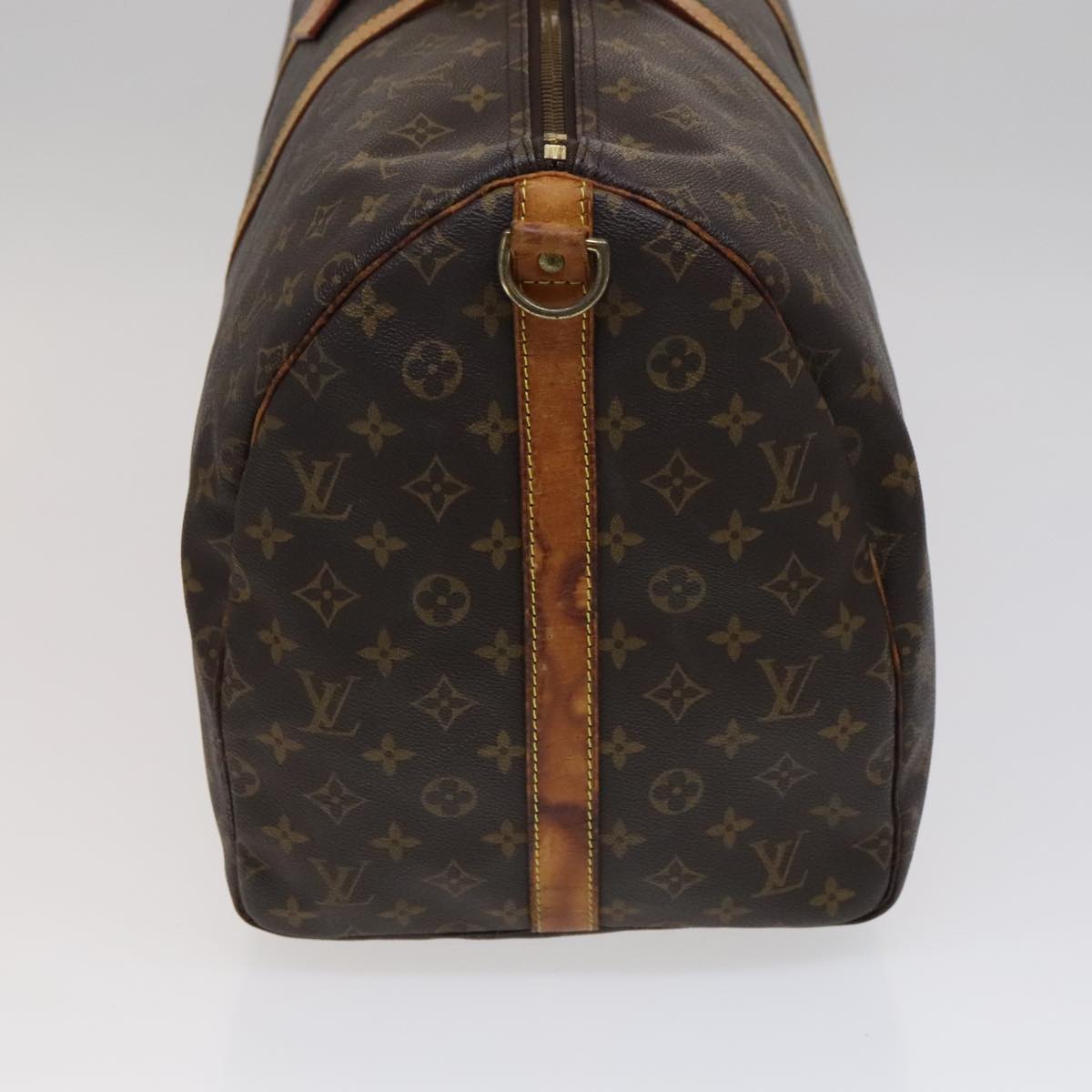 LOUIS VUITTON Monogram Keepall Bandouliere 55 Boston Bag M41414 LV bs21169