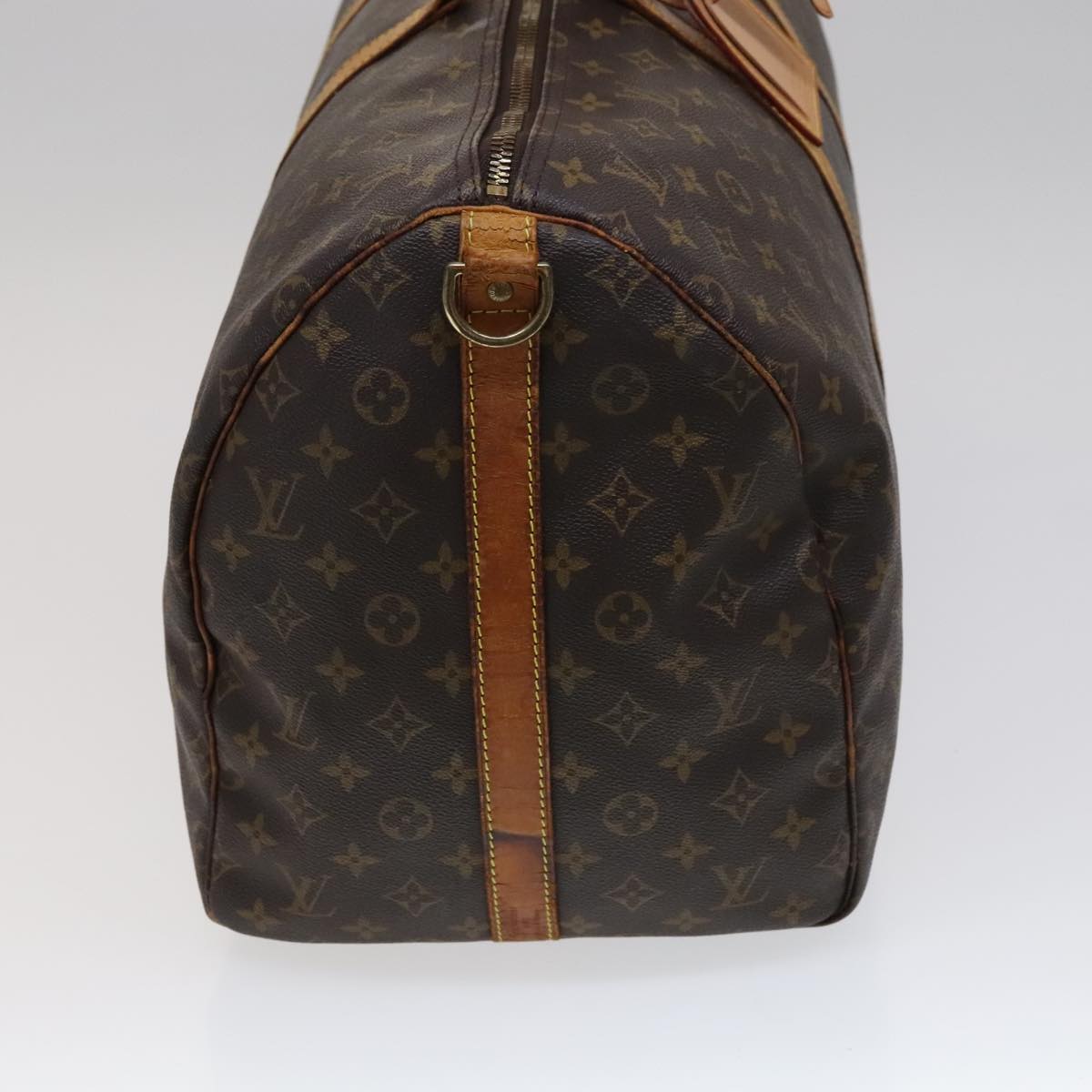 LOUIS VUITTON Monogram Keepall Bandouliere 55 Boston Bag M41414 LV bs21169