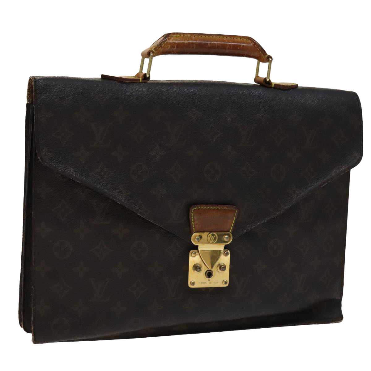 LOUIS VUITTON Monogram Serviette Conseiller Briefcase M53331 LV bs21214