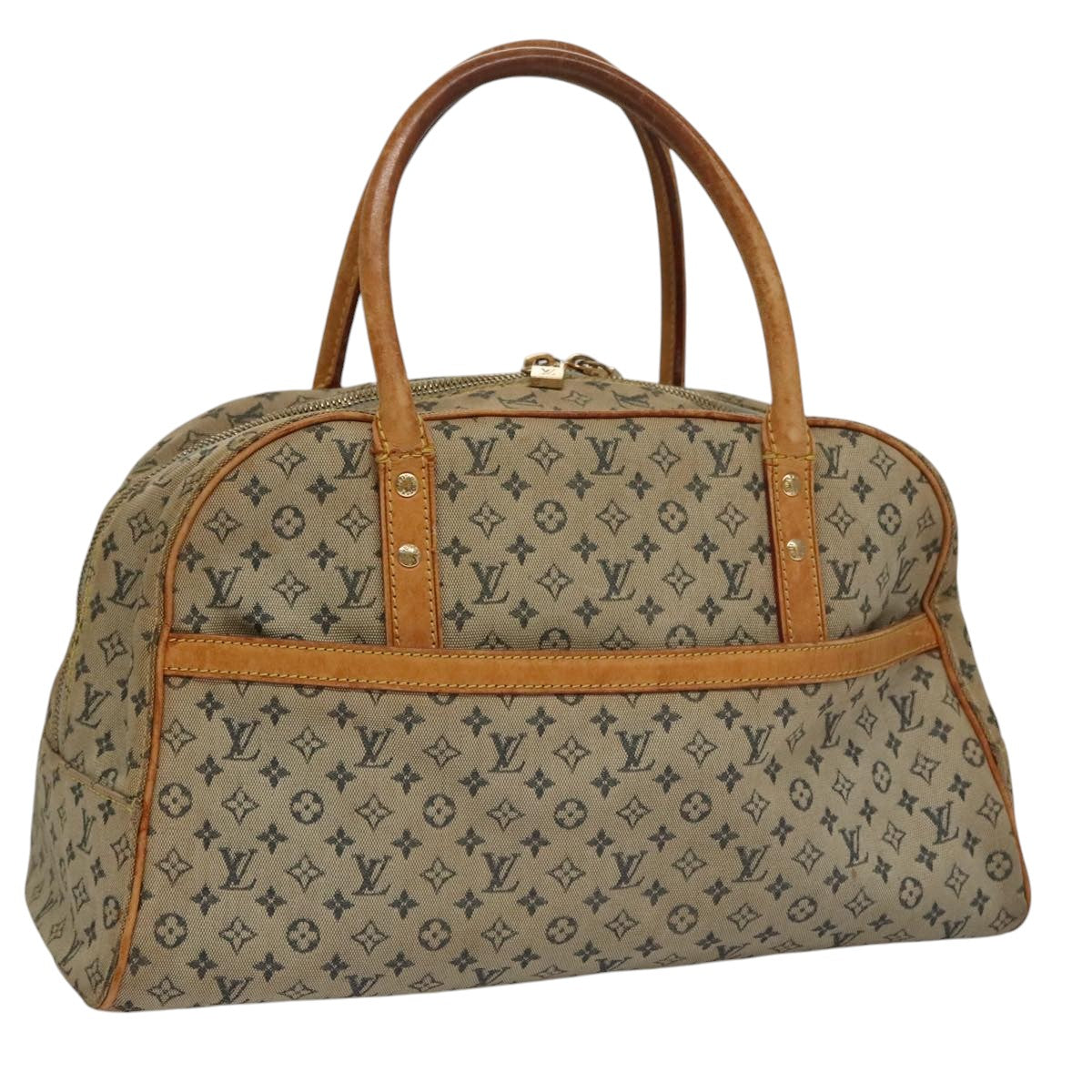 LOUIS VUITTON Monogram Mini Marie Hand Bag Blue M92003 LV bs21221