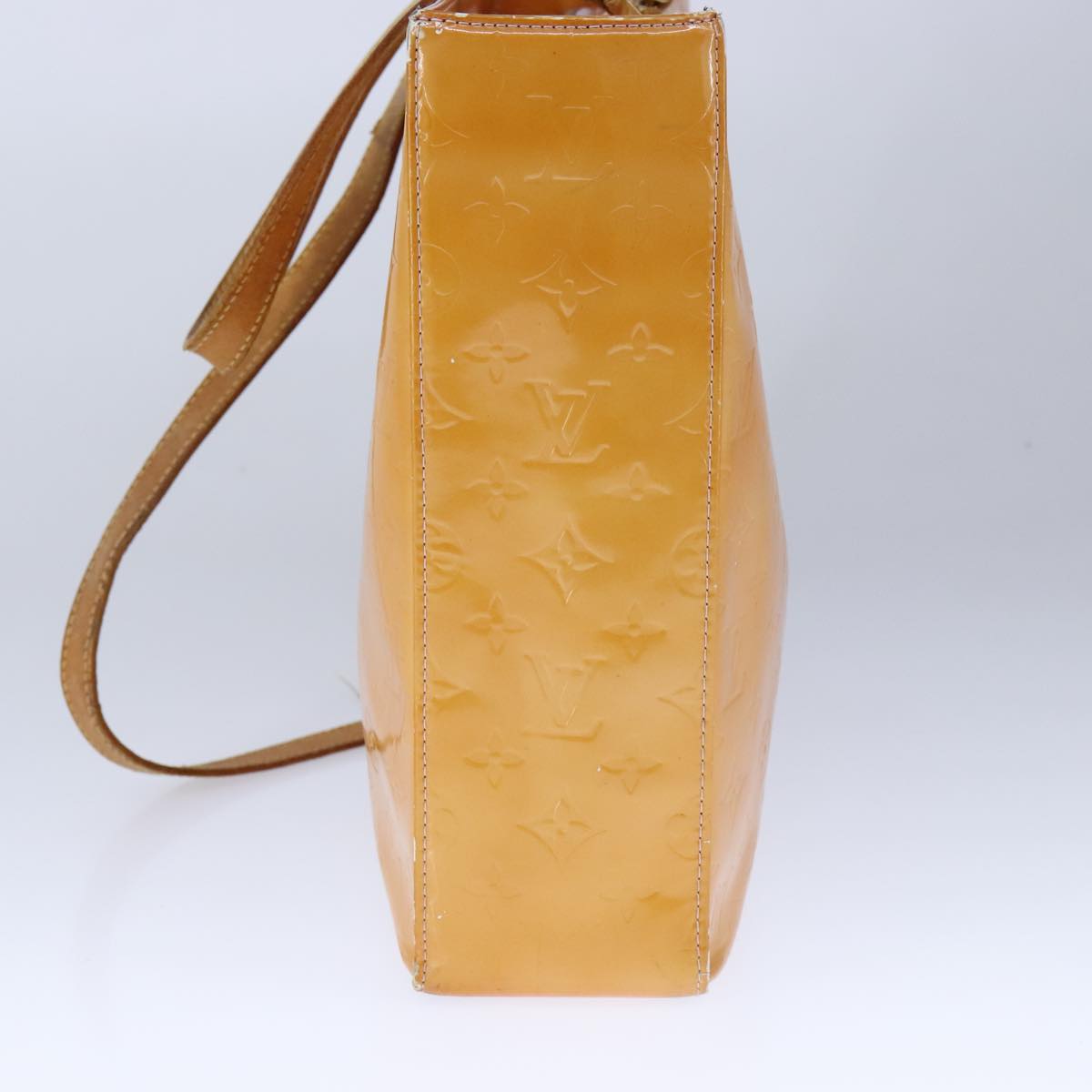 LOUIS VUITTON Monogram Vernis Columbus Bag Marshmallow Pink M91032 bs21222