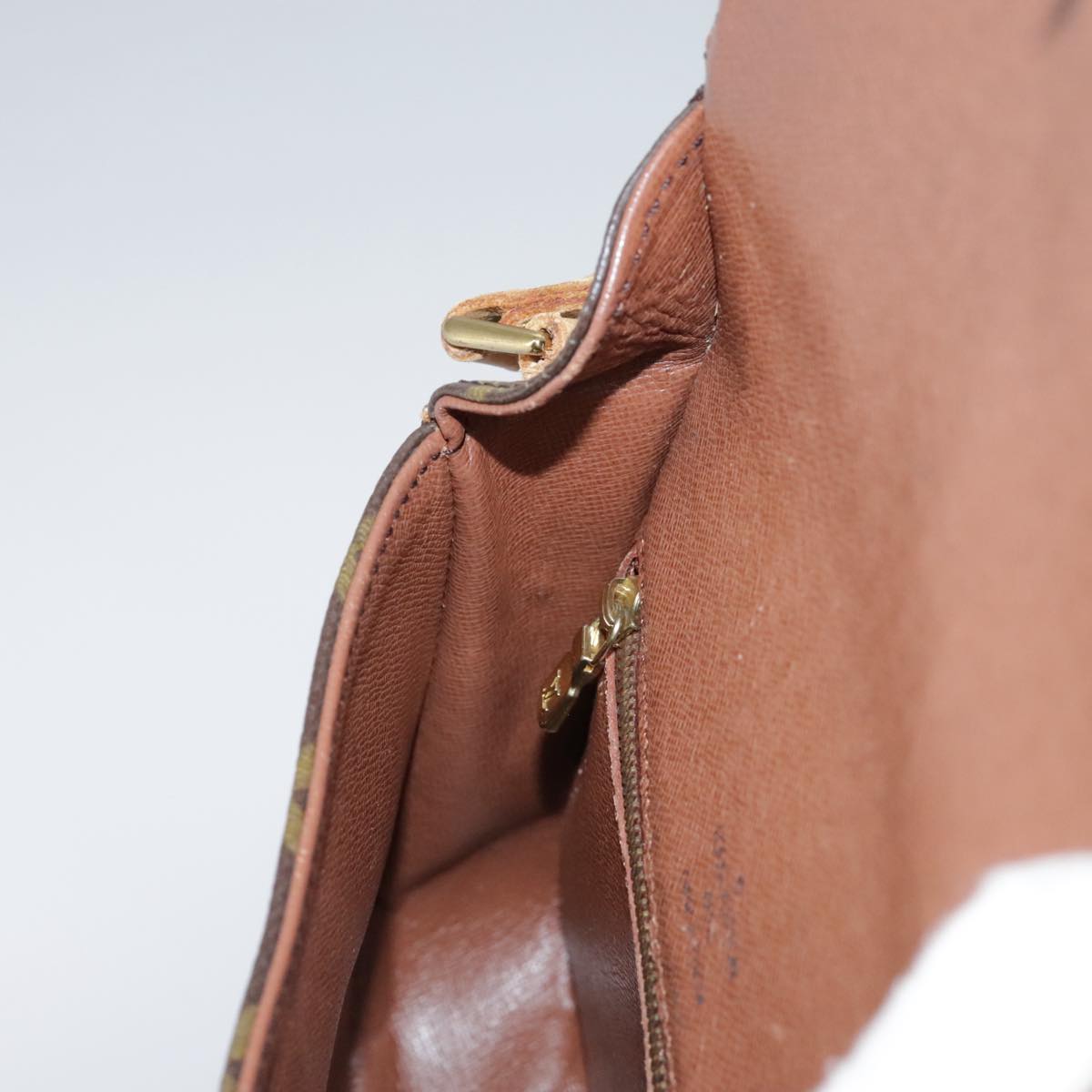 LOUIS VUITTON Monogram Saint Cloud MM Shoulder Bag M51243 LV bs21236