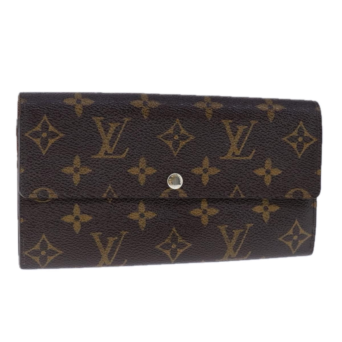 LOUIS VUITTON Monogram Portefeuille Sarah Long Wallet M61734 LV bs21238