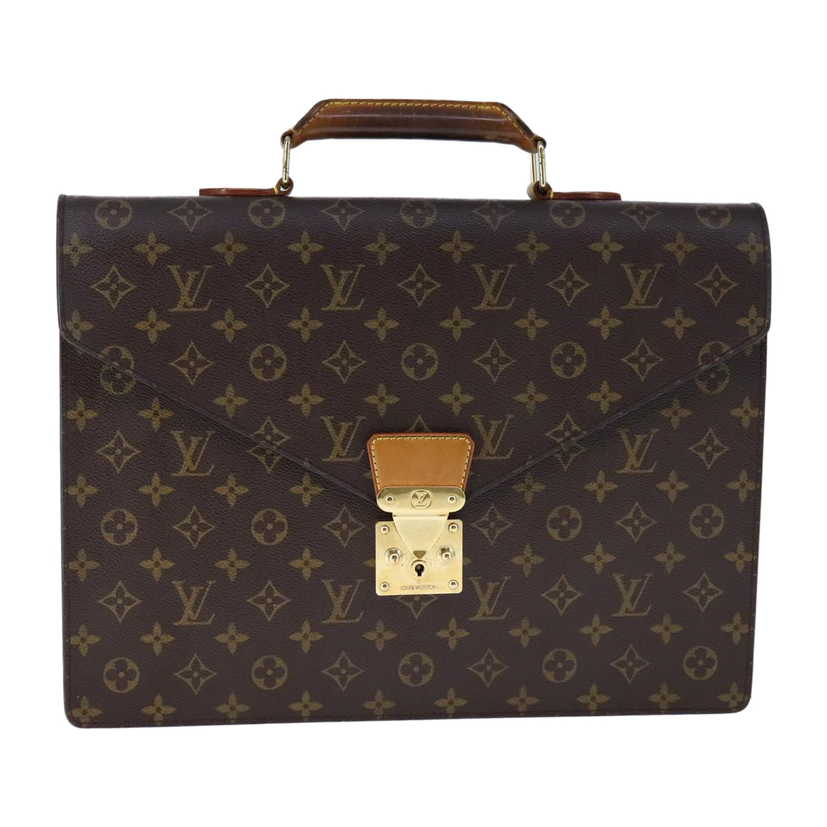 LOUIS VUITTON Monogram Serviette Conseiller Briefcase M53331 LV bs21243