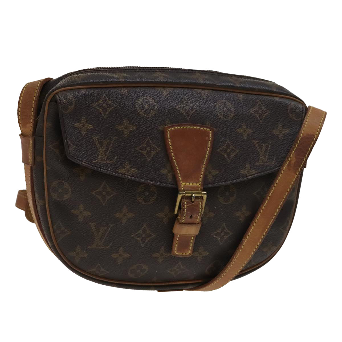 LOUIS VUITTON Monogram Jeune Fille GM Shoulder Bag M51225 LV bs21244