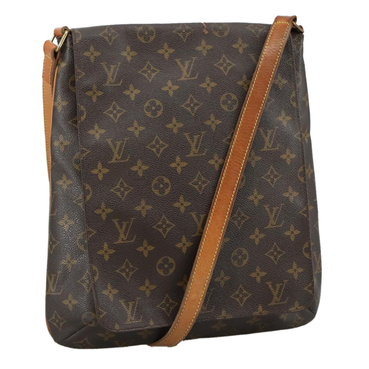 LOUIS VUITTON Monogram Musette Shoulder Bag M51256 LV bs21253