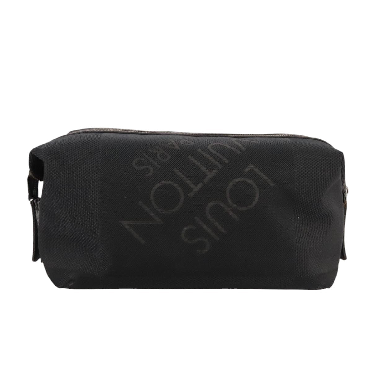 LOUIS VUITTON Damier Geant Trousse Albatross Bag Black Noir M93091 bs21256