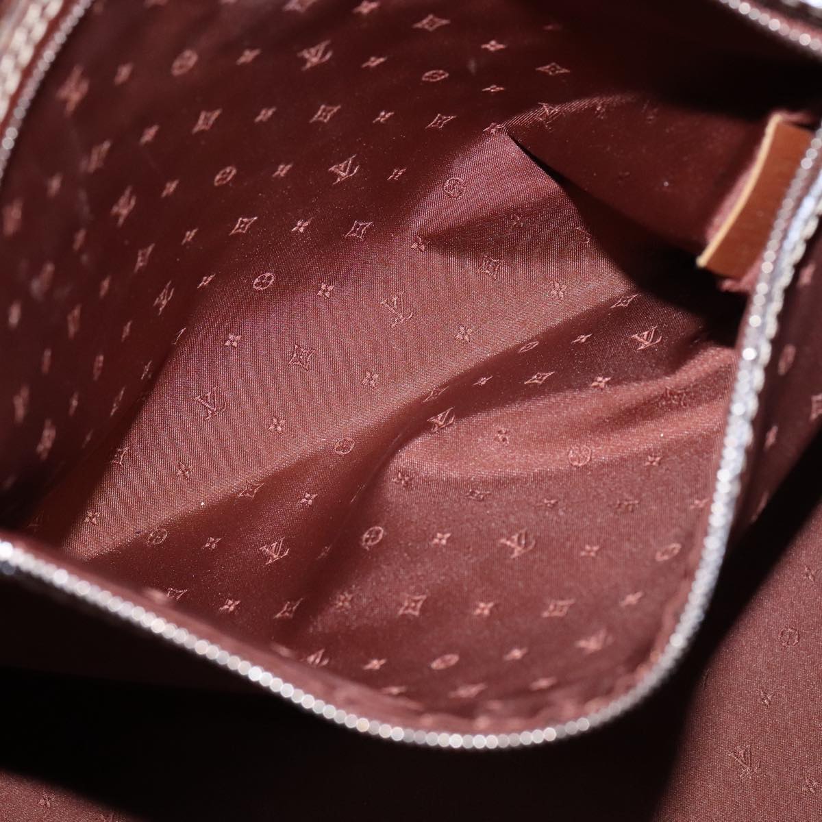 LOUIS VUITTON Suhari Lockit PM Hand Bag Leather Brown M91889 LV bs21258