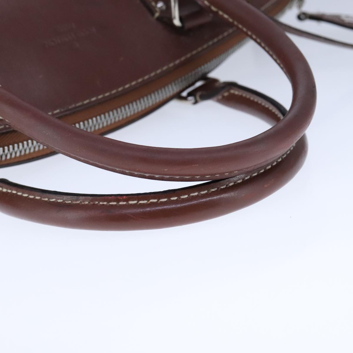 LOUIS VUITTON Suhari Lockit PM Hand Bag Leather Brown M91889 LV bs21258