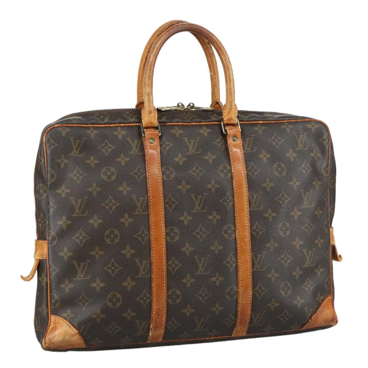 LOUIS VUITTON Monogram Porte Documents Voyage Business Bag M52005 bs21259