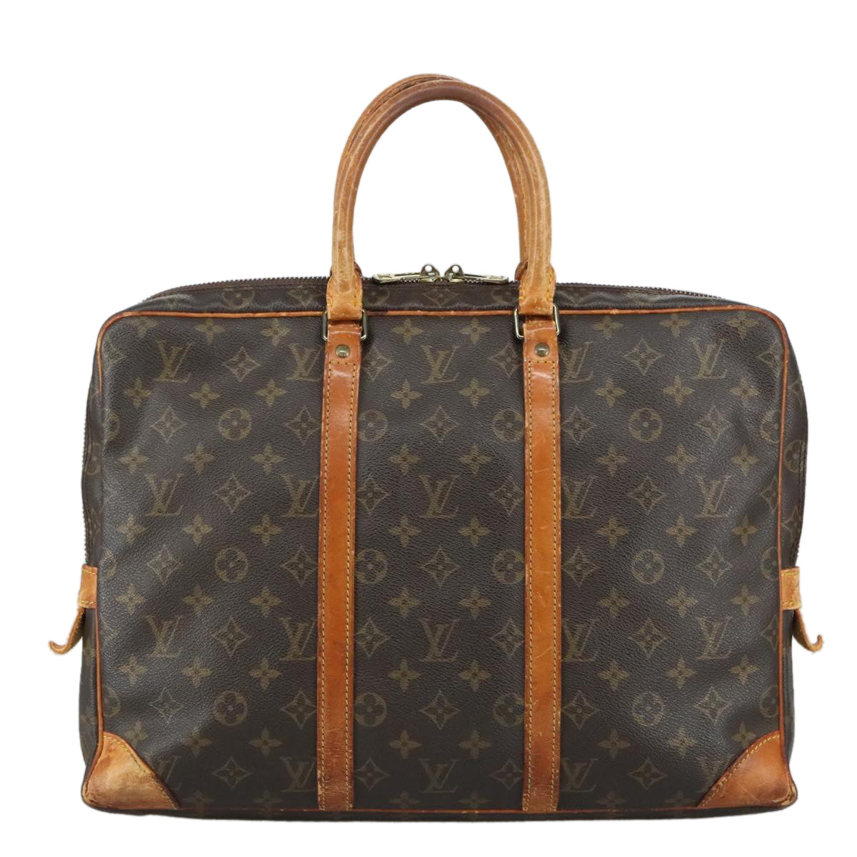 LOUIS VUITTON Monogram Porte Documents Voyage Business Bag M52005 bs21259