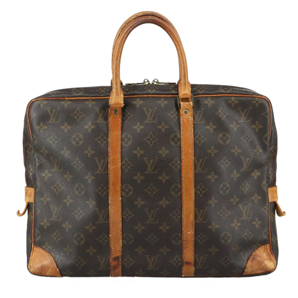 LOUIS VUITTON Monogram Porte Documents Voyage Business Bag M52005 bs21259