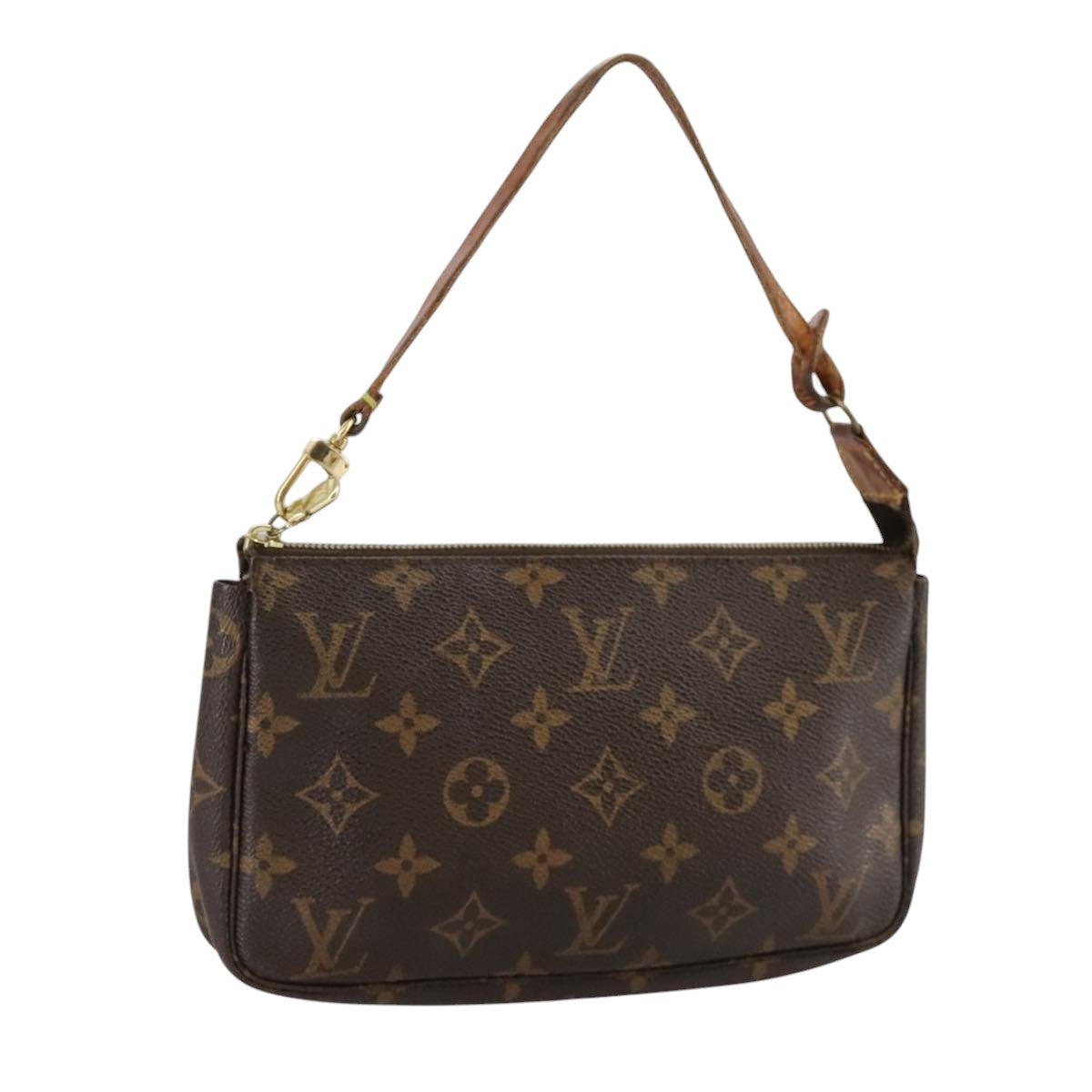LOUIS VUITTON Monogram Pochette Accessoires Pouch M51980 LV bs21265