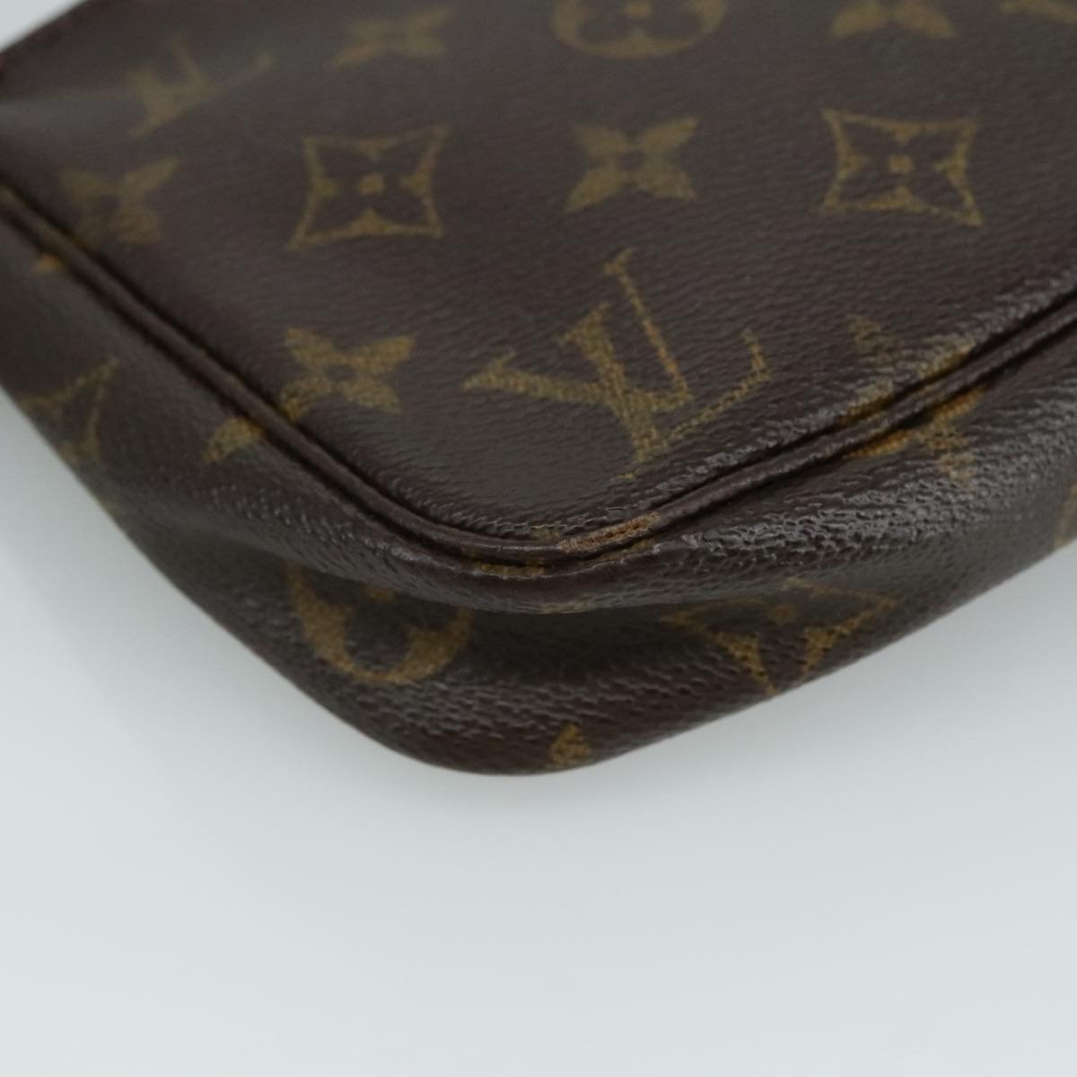 LOUIS VUITTON Monogram Pochette Accessoires Pouch M51980 LV bs21267