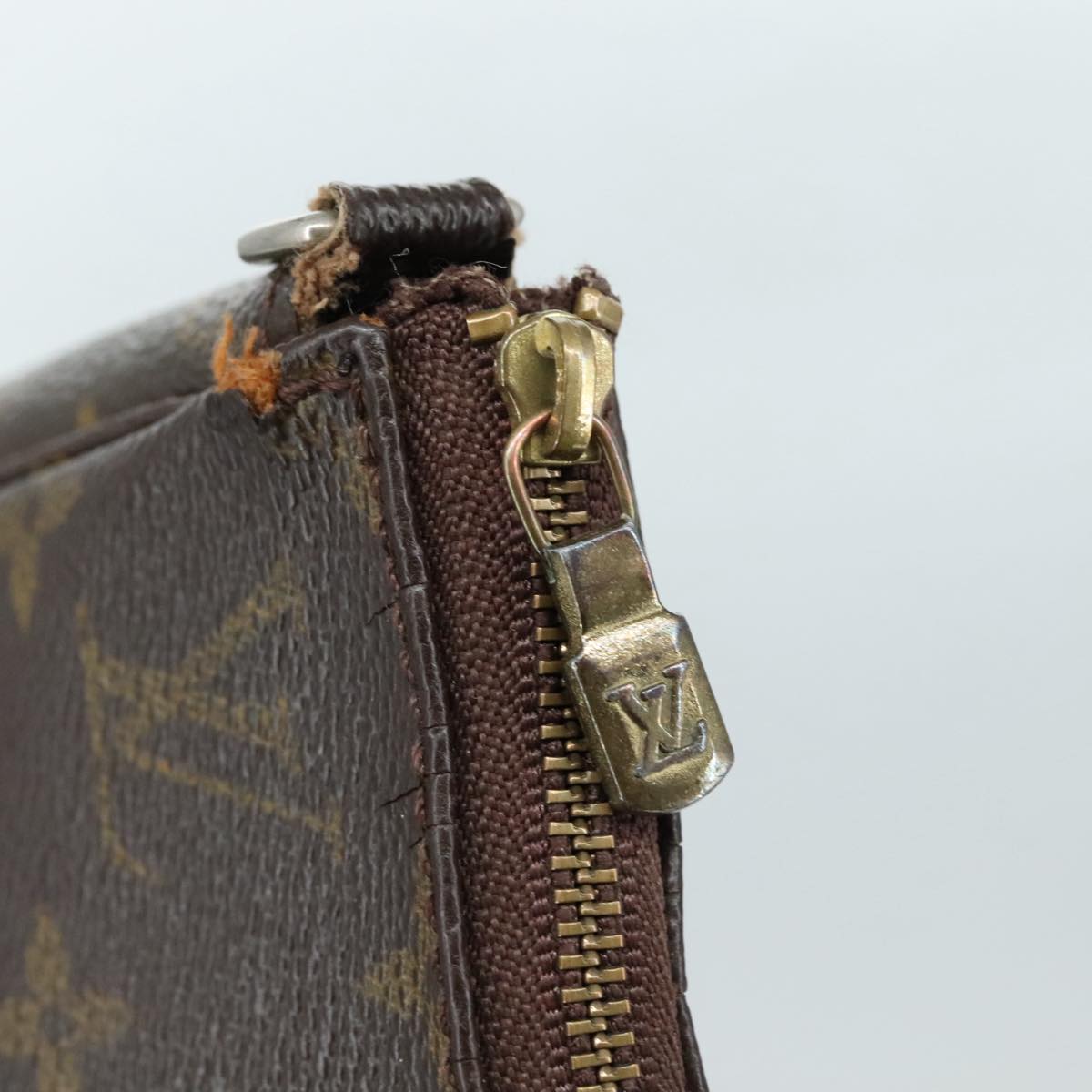 LOUIS VUITTON Monogram Pochette Accessoires Pouch M51980 LV bs21267
