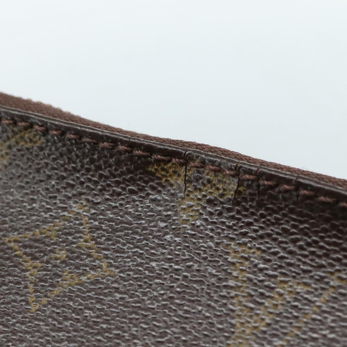 LOUIS VUITTON Monogram Pochette Accessoires Pouch M51980 LV bs21267