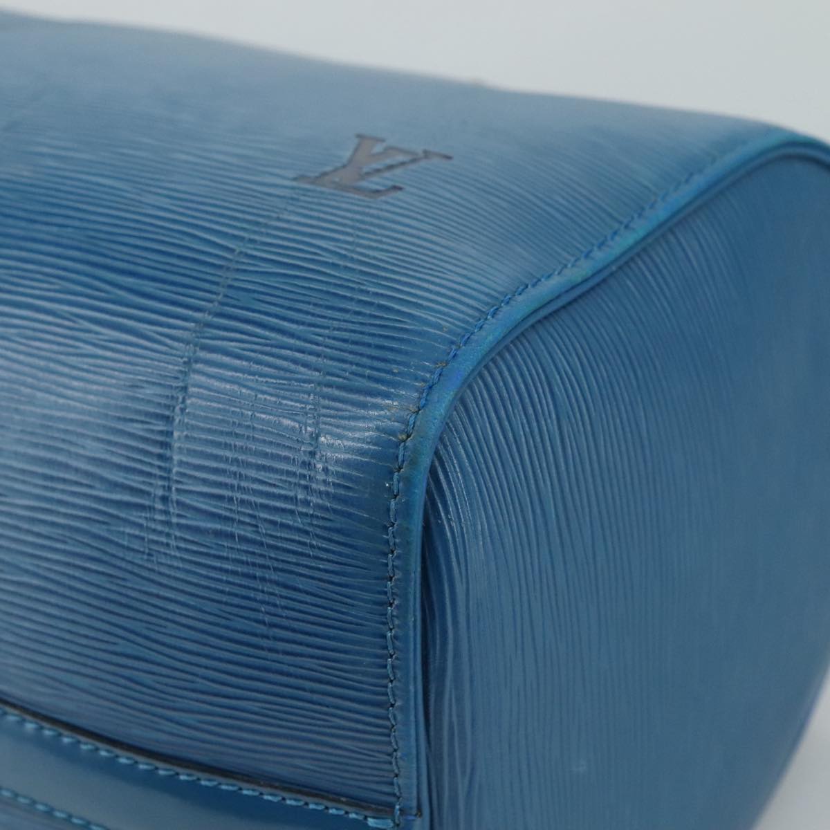 LOUIS VUITTON Epi Speedy 30 Hand Bag Toledo Blue M43005 LV bs21268