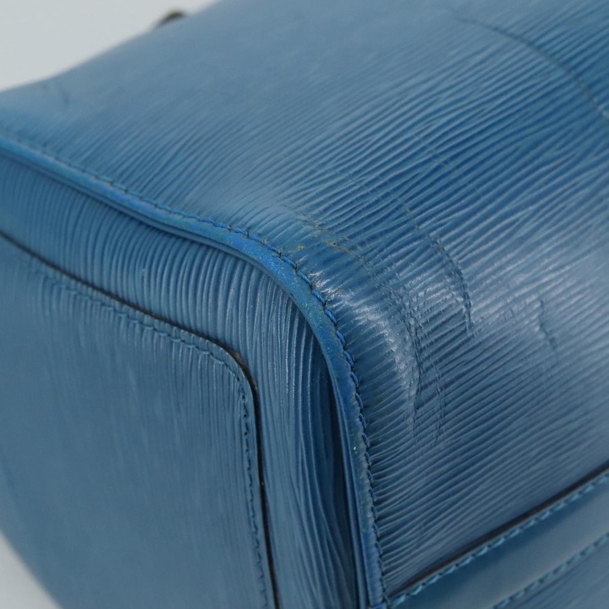 LOUIS VUITTON Epi Speedy 30 Hand Bag Toledo Blue M43005 LV bs21268
