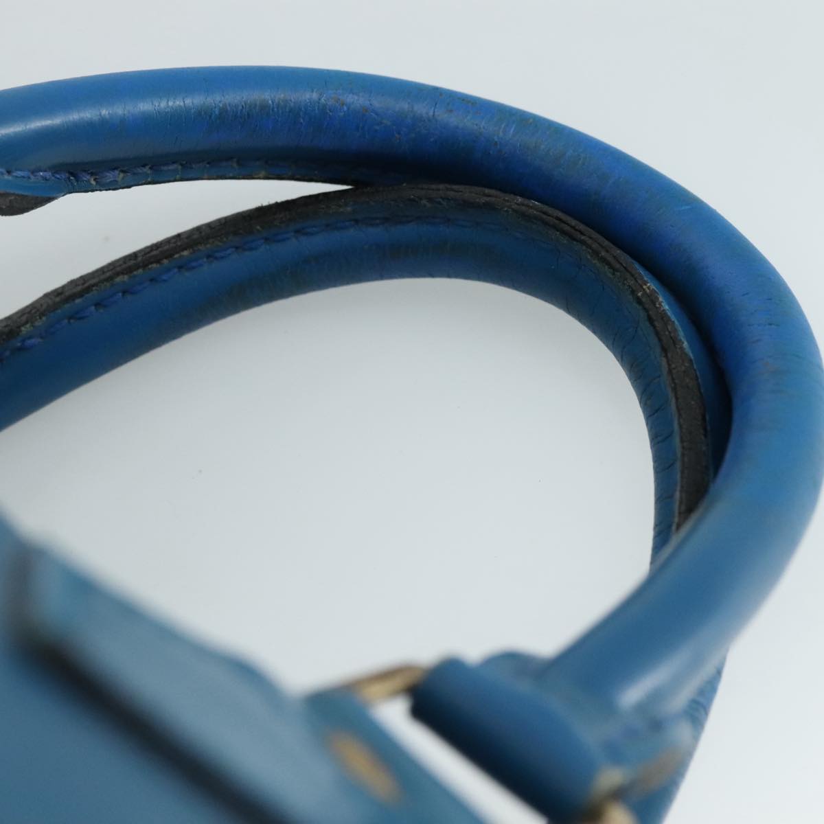LOUIS VUITTON Epi Speedy 30 Hand Bag Toledo Blue M43005 LV bs21268