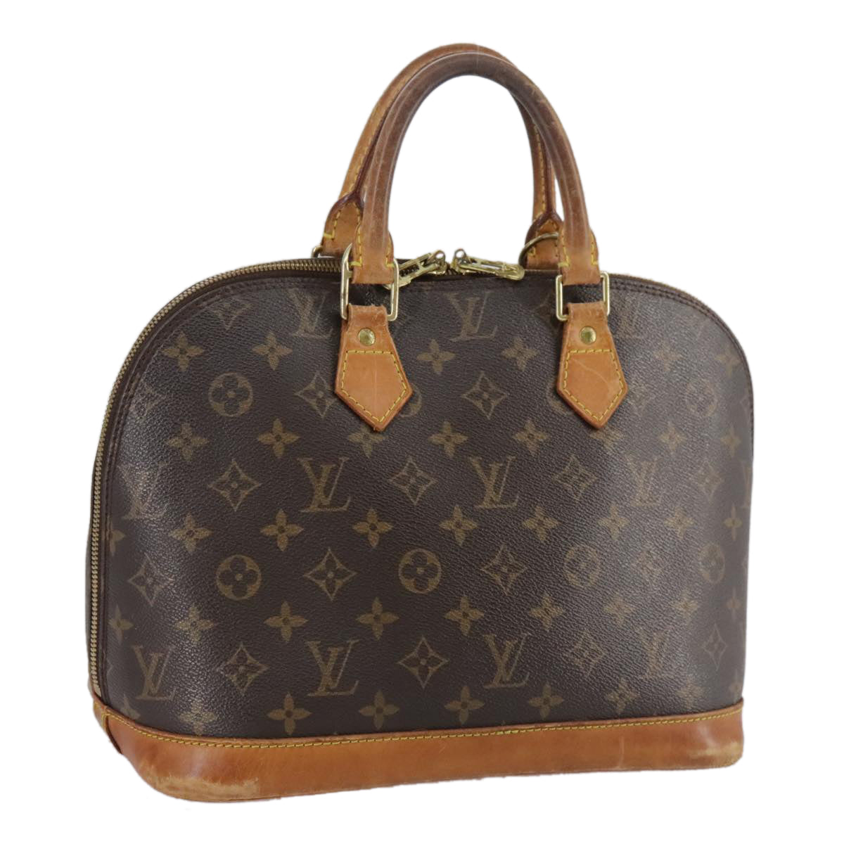 LOUIS VUITTON Monogram Alma Hand Bag M51130 LV bs21328