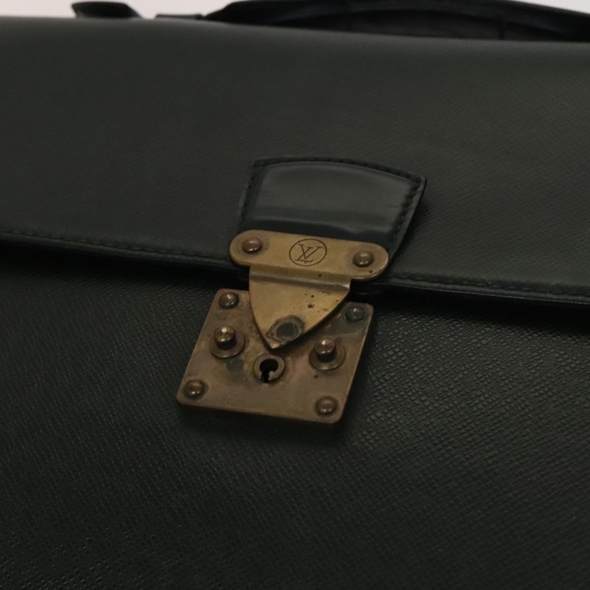 LOUIS VUITTON Taiga Serviette Kourad Business Bag Epicea M30074 LV bs21329