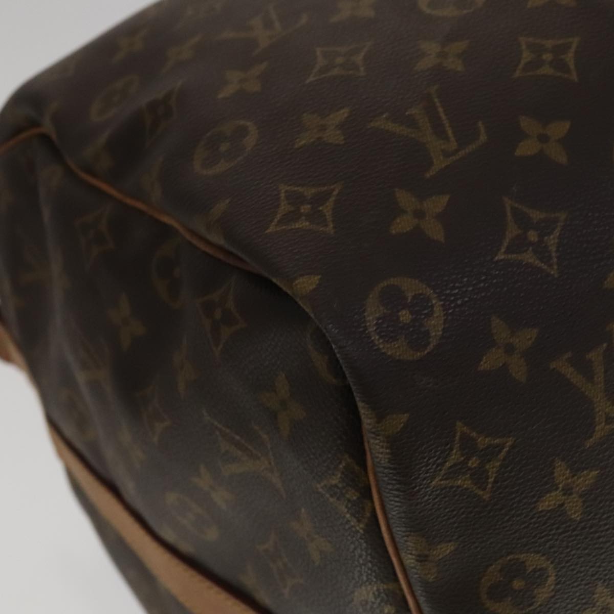 LOUIS VUITTON Monogram Keepall Bandouliere 60 Boston Bag M41412 LV bs21349