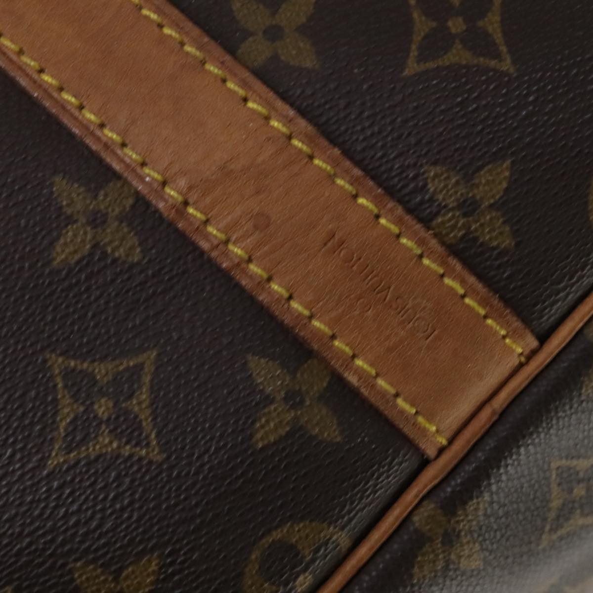 LOUIS VUITTON Monogram Keepall Bandouliere 60 Boston Bag M41412 LV bs21349