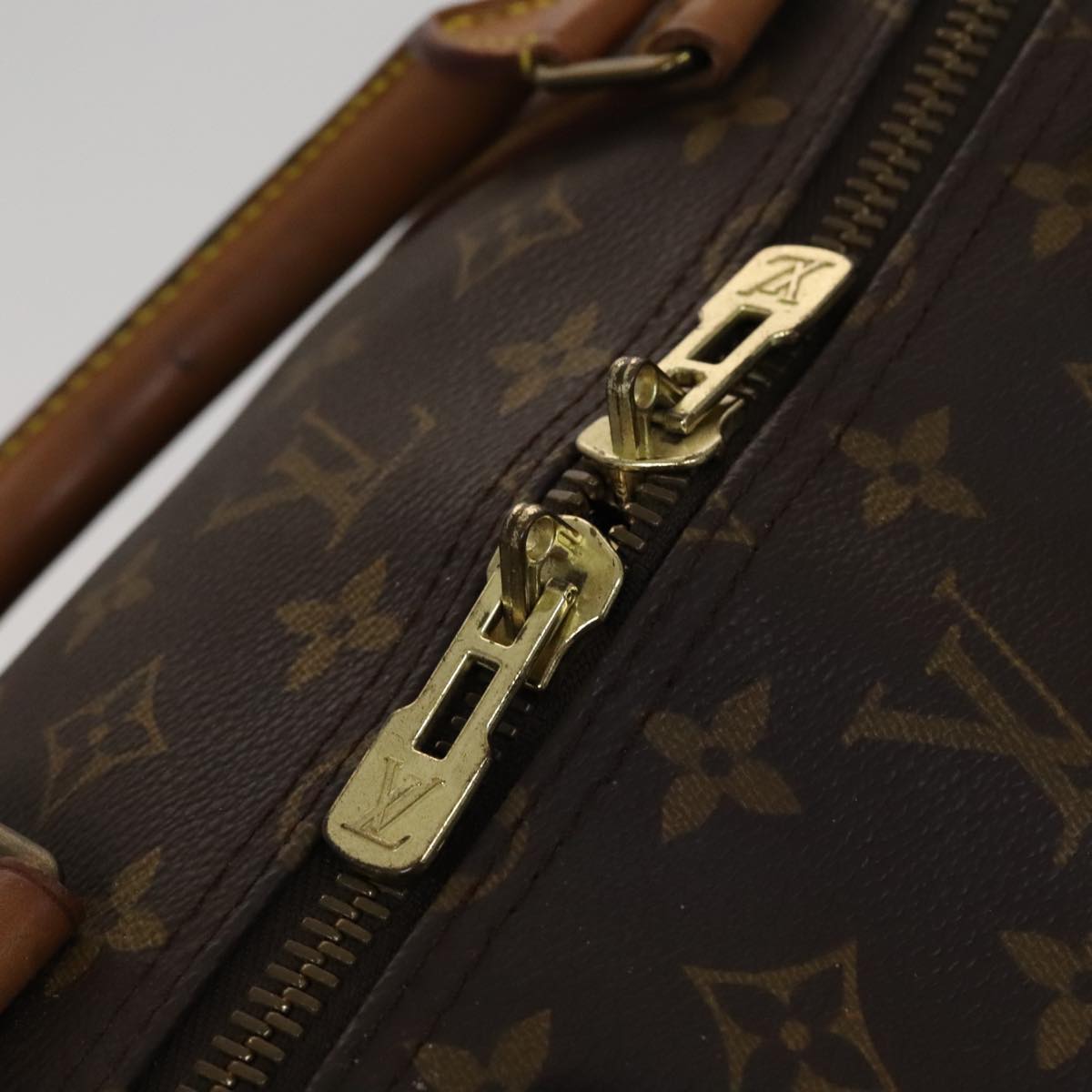 LOUIS VUITTON Monogram Keepall Bandouliere 60 Boston Bag M41412 LV bs21349
