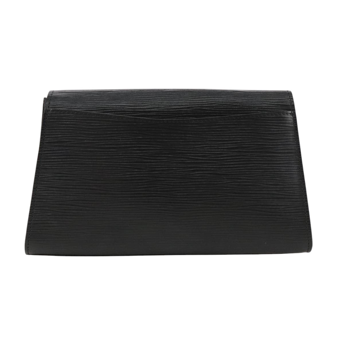 LOUIS VUITTON Epi Art Deco Clutch Bag Black M52632 LV bs21387