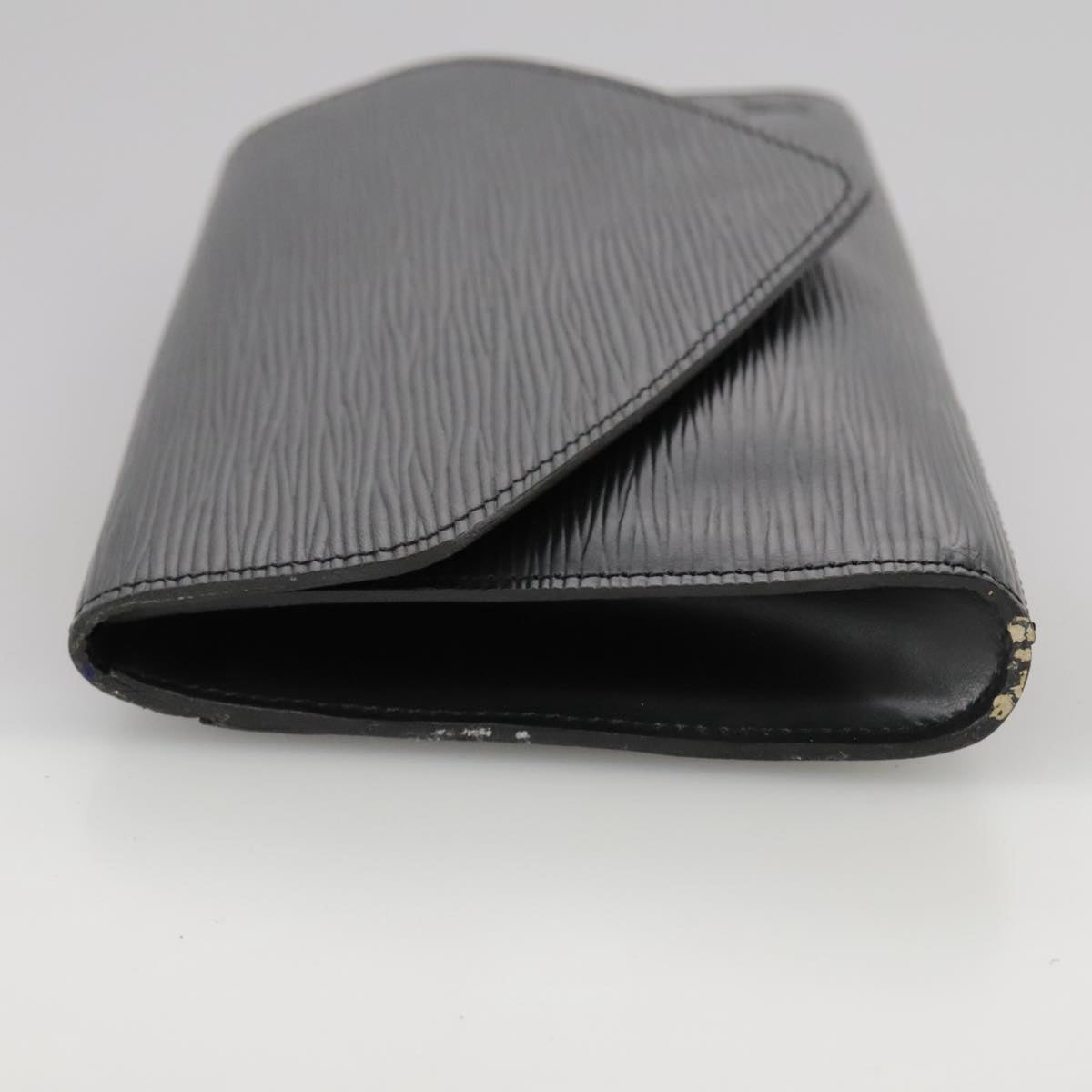 LOUIS VUITTON Epi Art Deco Clutch Bag Black M52632 LV bs21387