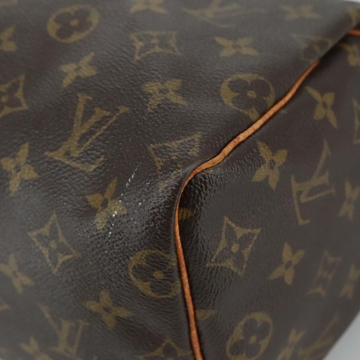 LOUIS VUITTON Monogram Speedy 25 Hand Bag M41528 LV bs21389