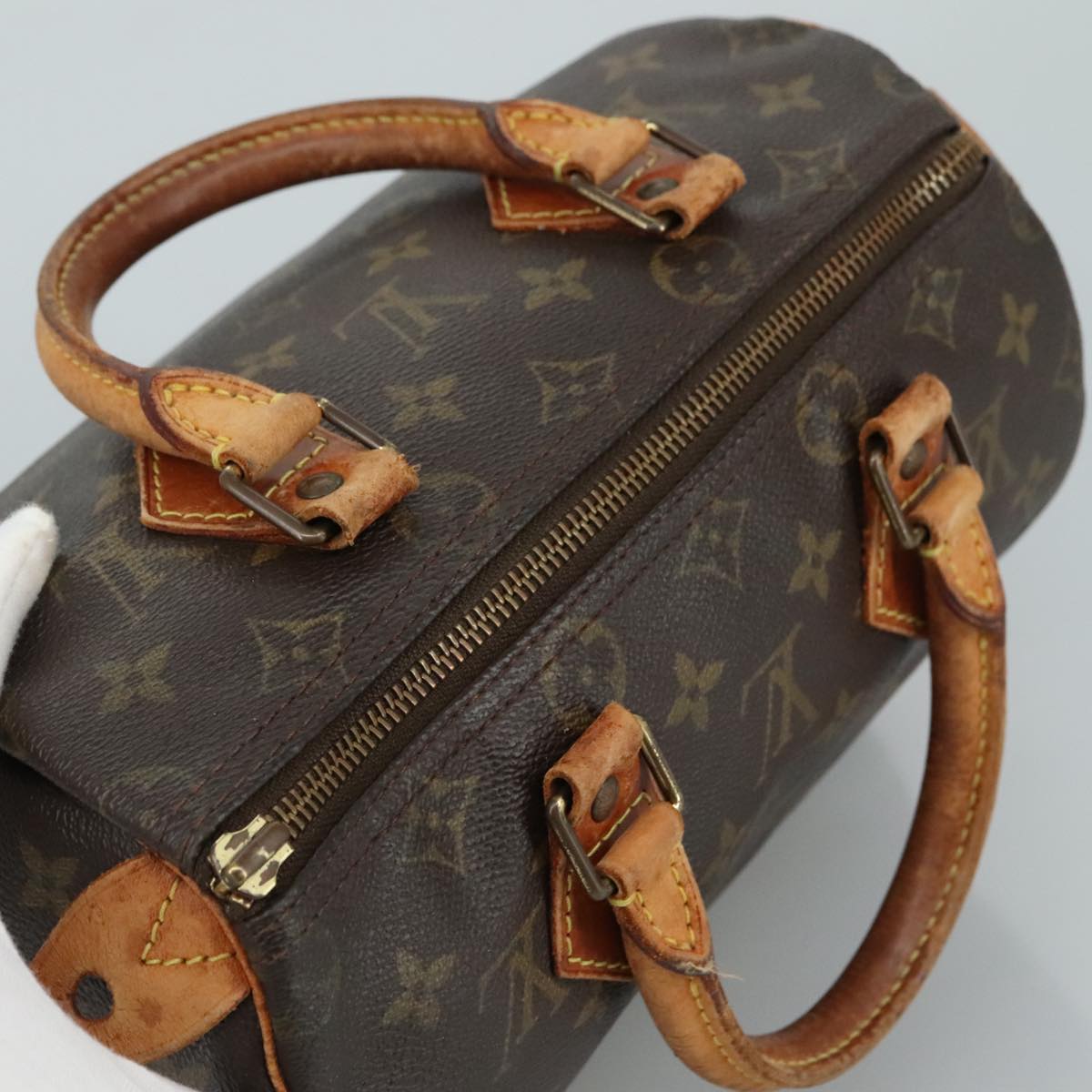 LOUIS VUITTON Monogram Speedy 25 Hand Bag M41528 LV bs21389