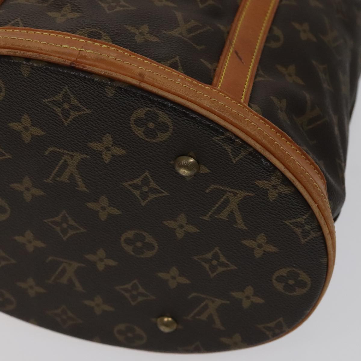 LOUIS VUITTON Monogram Bucket GM Shoulder Bag M42236 LV bs21394
