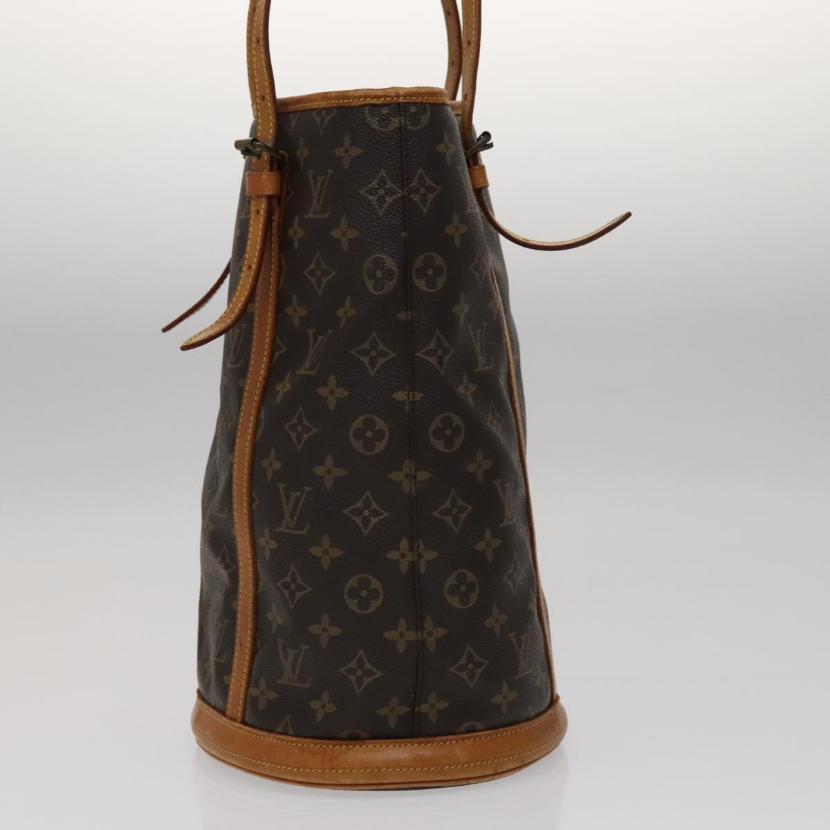 LOUIS VUITTON Monogram Bucket GM Shoulder Bag M42236 LV bs21394
