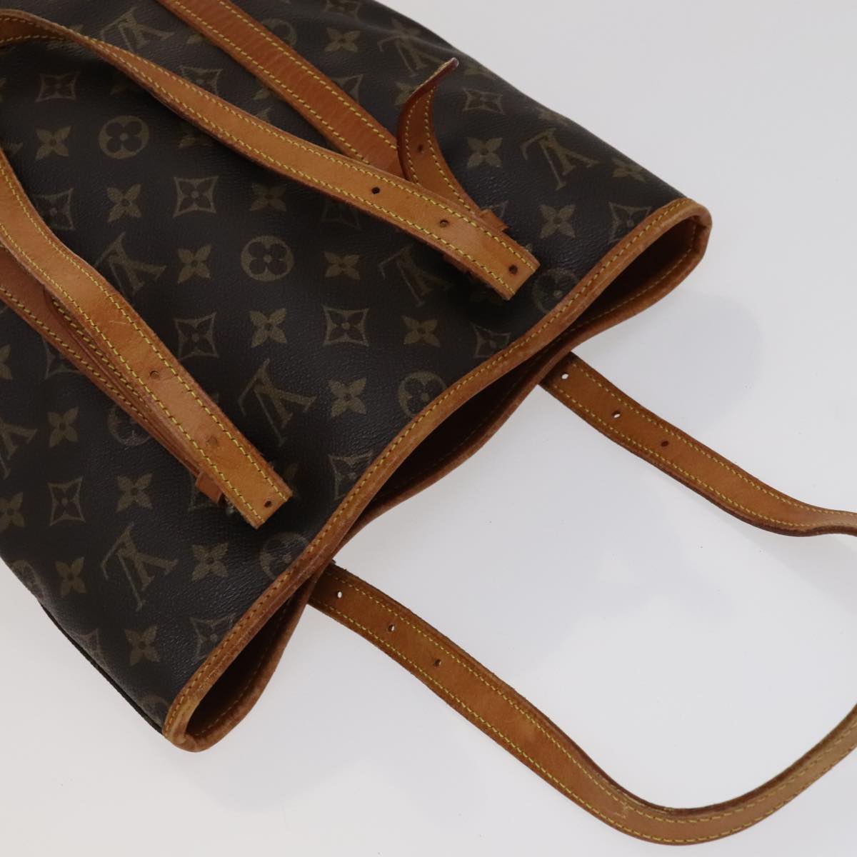 LOUIS VUITTON Monogram Bucket GM Shoulder Bag M42236 LV bs21394