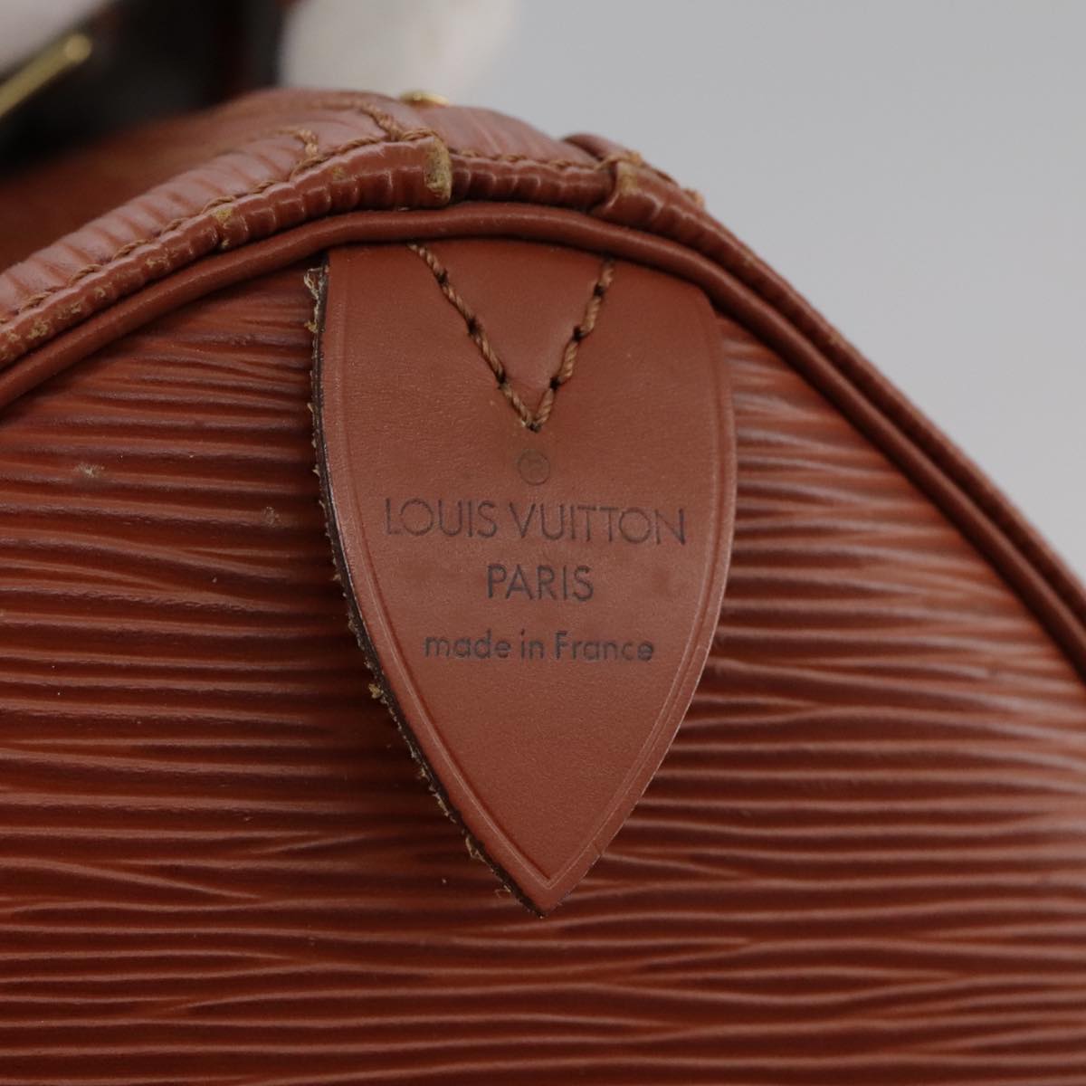 LOUIS VUITTON Epi Speedy 30 Hand Bag Brown M43003 LV bs21405