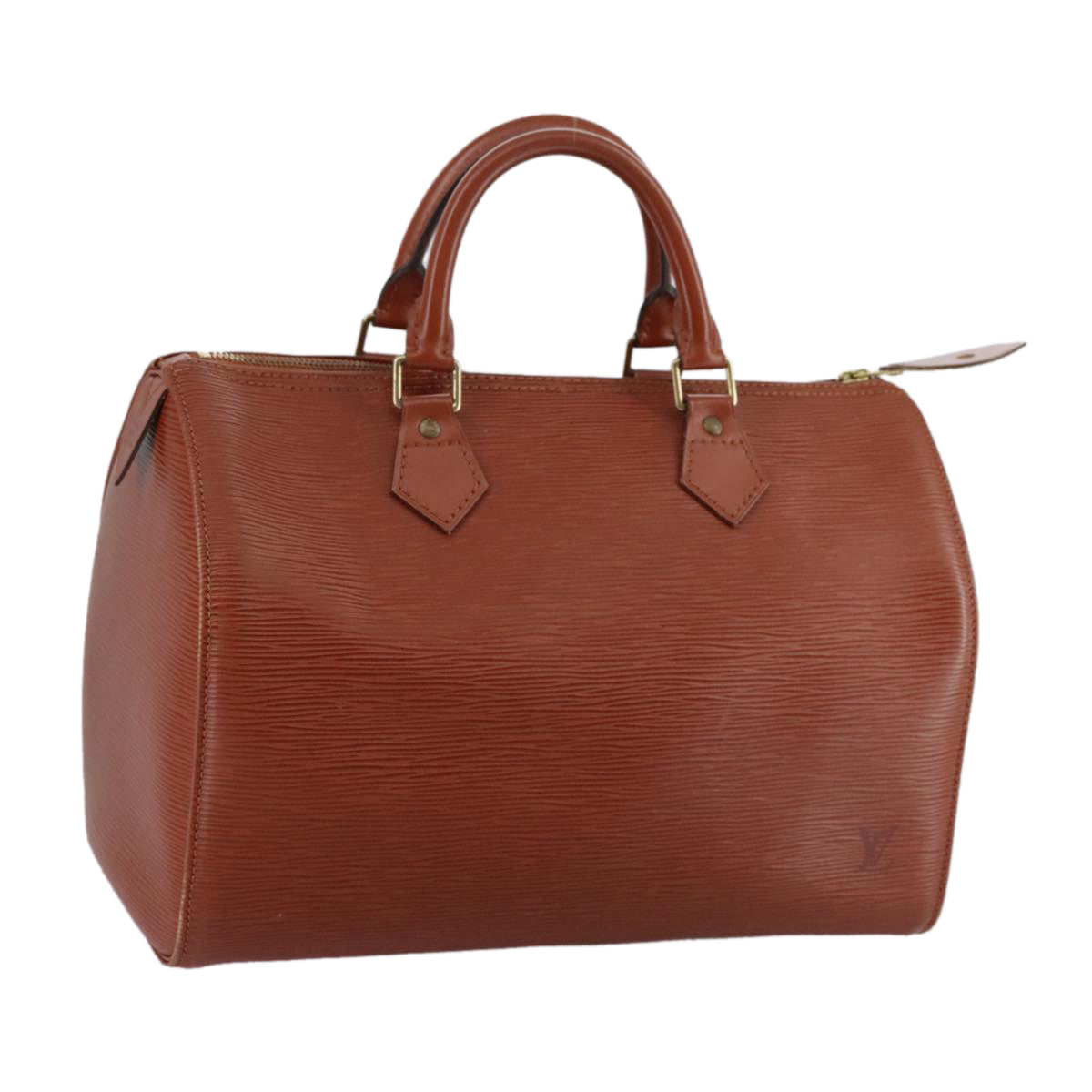 LOUIS VUITTON Epi Speedy 30 Hand Bag Brown M43003 LV bs21405