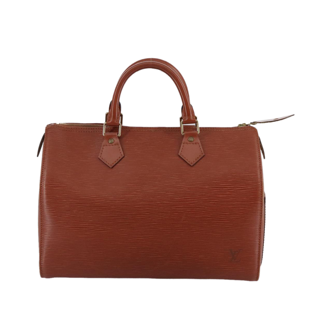 LOUIS VUITTON Epi Speedy 30 Hand Bag Brown M43003 LV bs21405