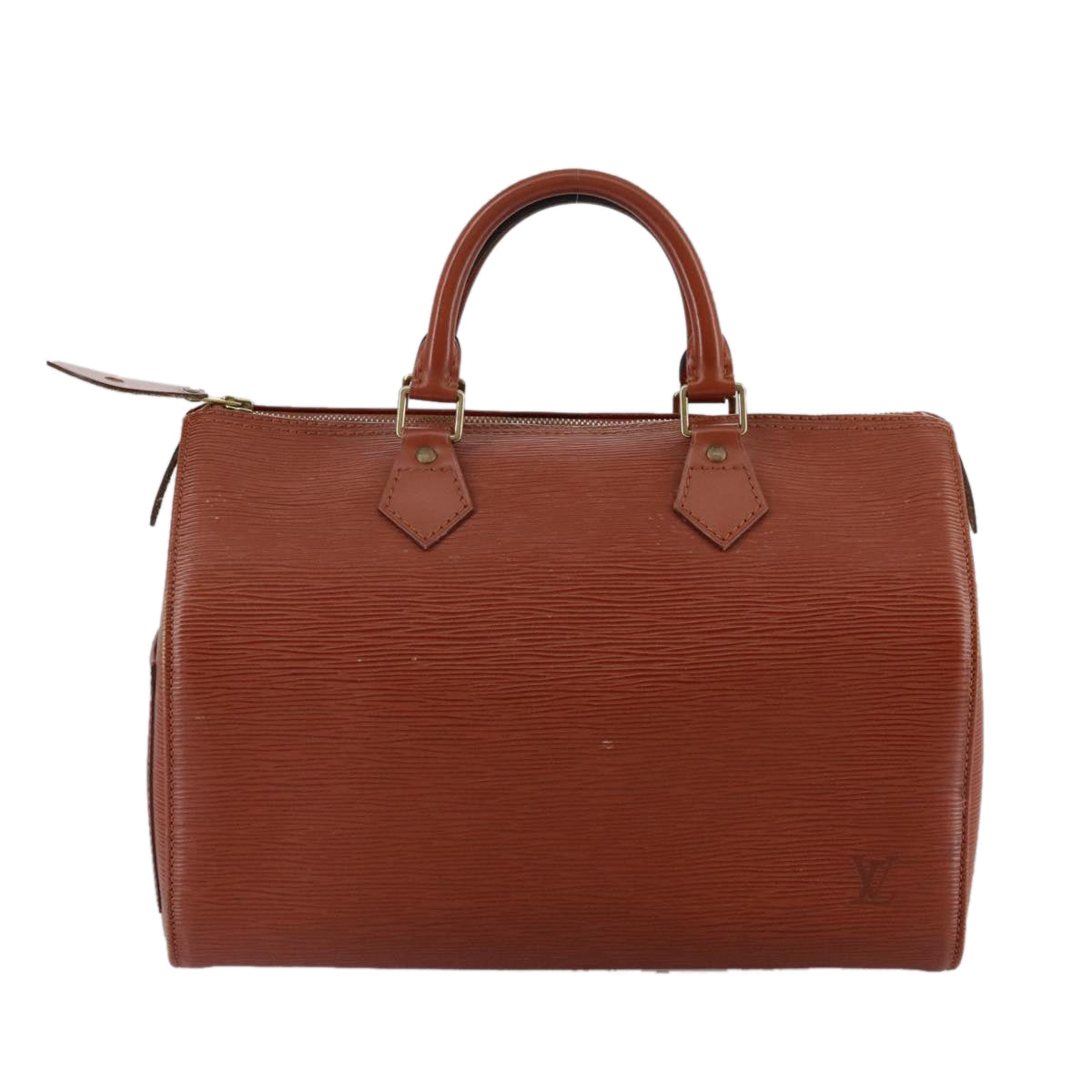 LOUIS VUITTON Epi Speedy 30 Hand Bag Brown M43003 LV bs21405