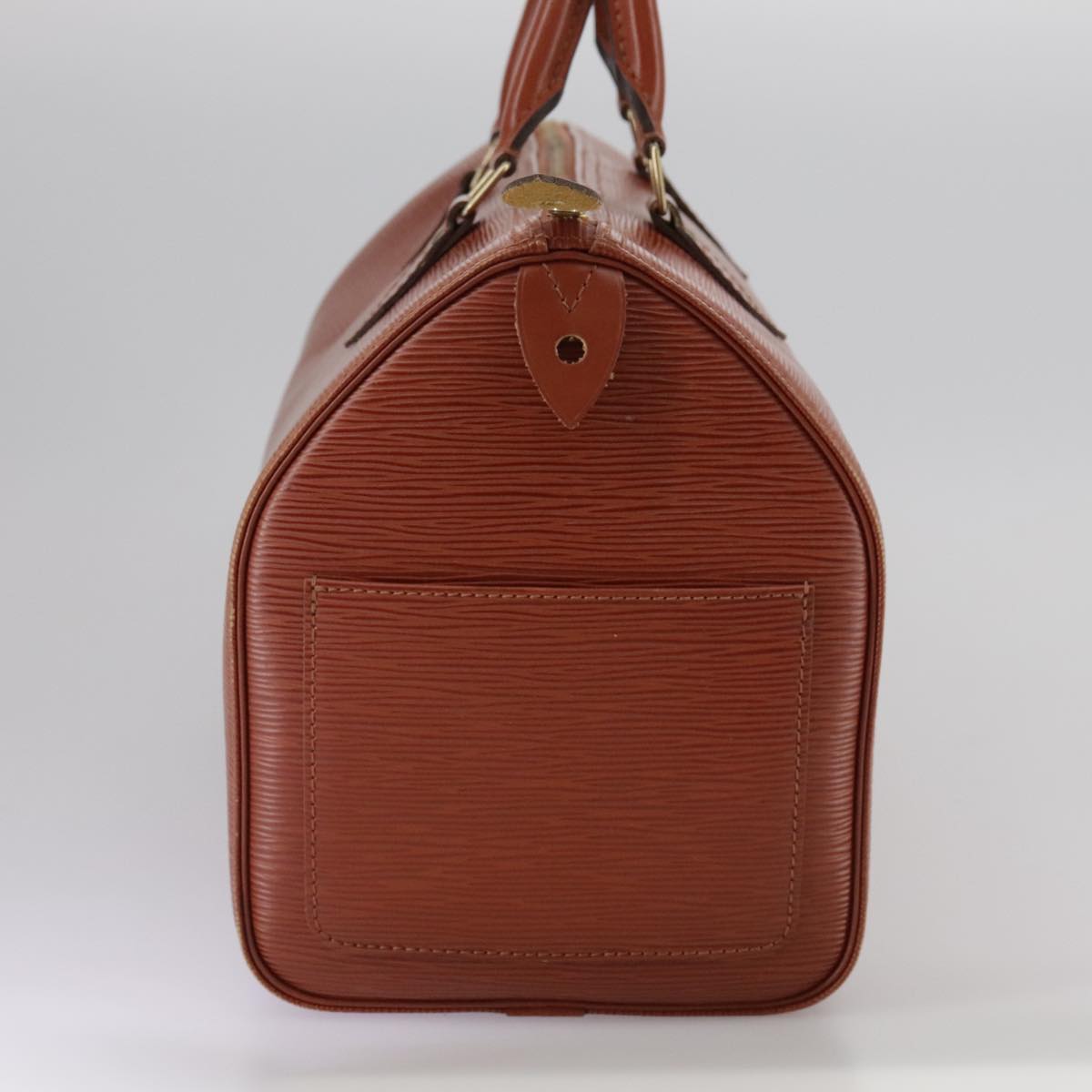 LOUIS VUITTON Epi Speedy 30 Hand Bag Brown M43003 LV bs21405