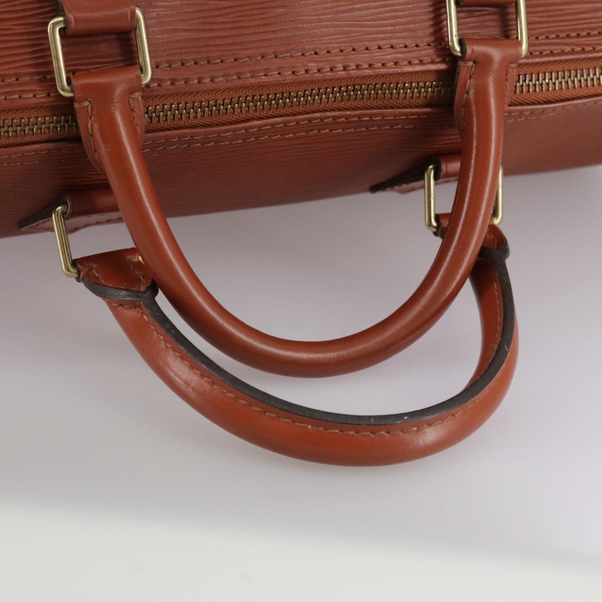 LOUIS VUITTON Epi Speedy 30 Hand Bag Brown M43003 LV bs21405