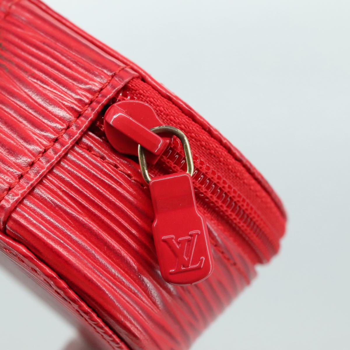 LOUIS VUITTON Epi Ecrin Bijoux8 Jewelry Box Red M48227 LV bs21407