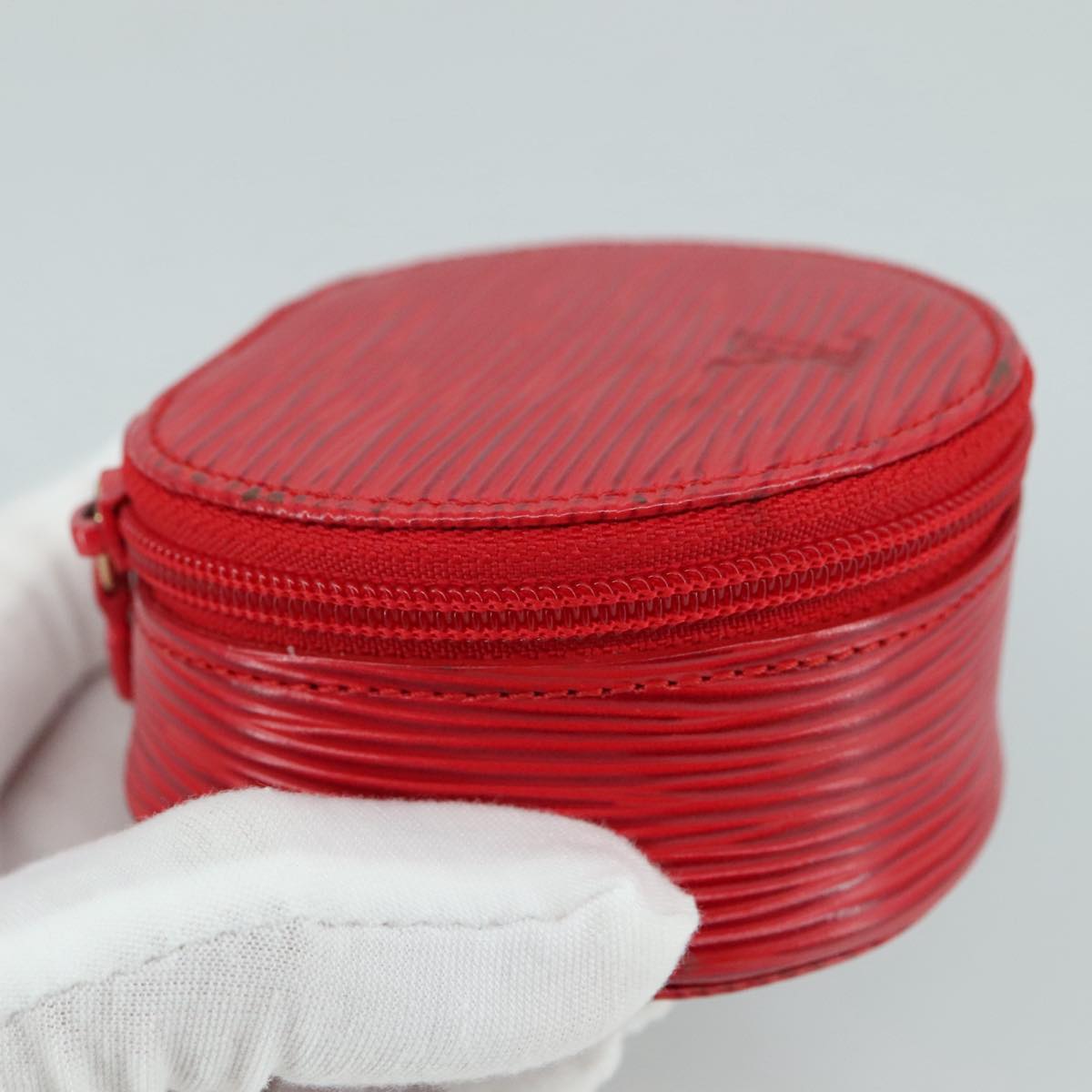 LOUIS VUITTON Epi Ecrin Bijoux8 Jewelry Box Red M48227 LV bs21407