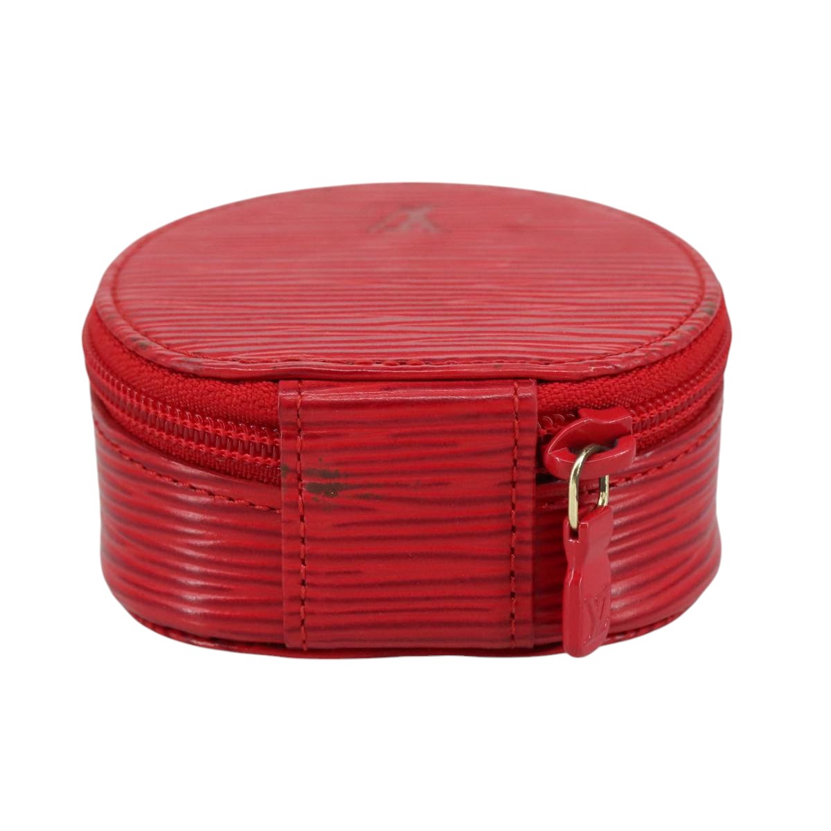 LOUIS VUITTON Epi Ecrin Bijoux8 Jewelry Box Red M48227 LV bs21407